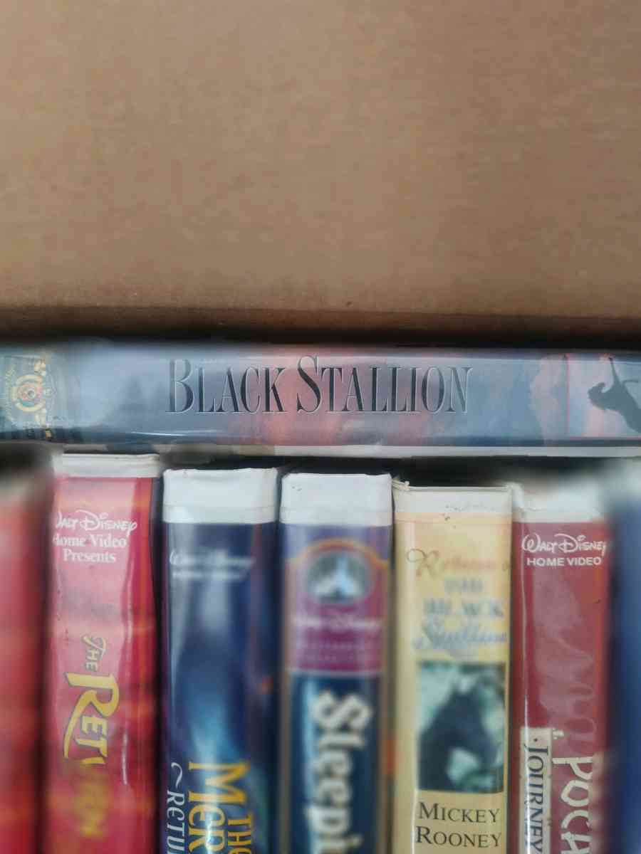 Disney Vintage VHS Tapes Bulk Media Lot of 13 Classic Kids M - Abington, Pennsylvania - FleaMarketBay