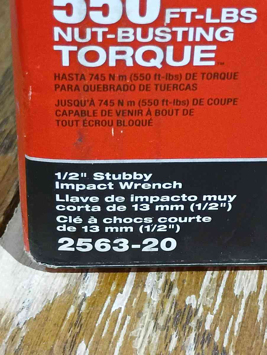 Milwaukee M12 half inch snubby compact impact and charger - Bardstown, Kentucky - FleaMarketBay