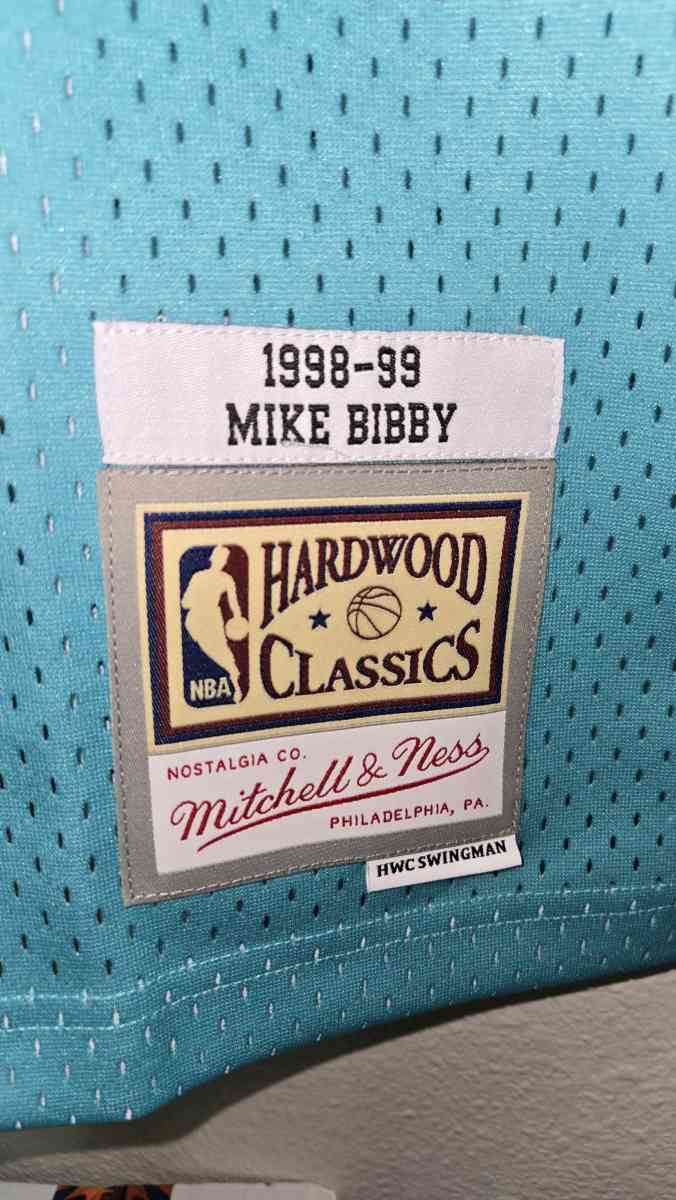Mens Mike Bibby Turquoise Vancouver Grizzlies 1998 99 - Los Angeles, California - FleaMarketBay