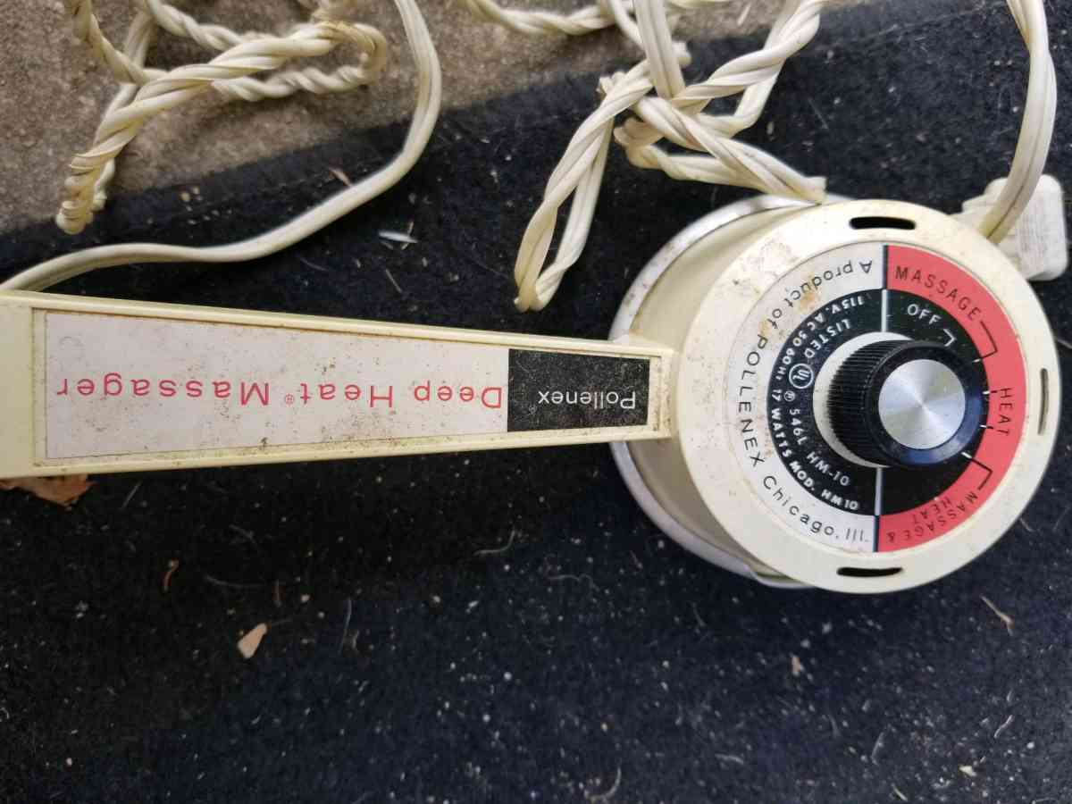 vintage deep heat massager - Donalds, South Carolina