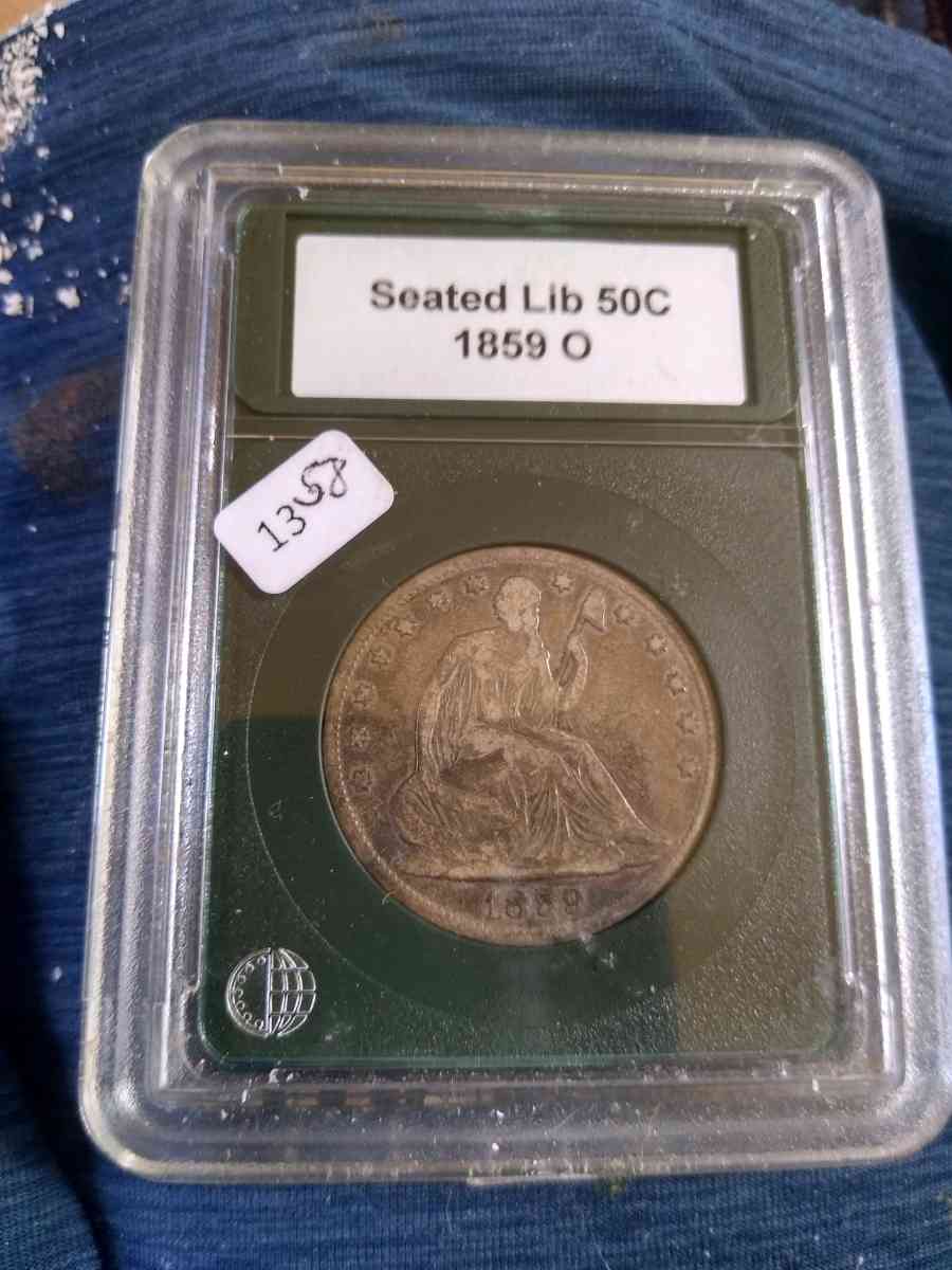 1859 O Seated liberty - Danville, New Hampshire - FleaMarketBay