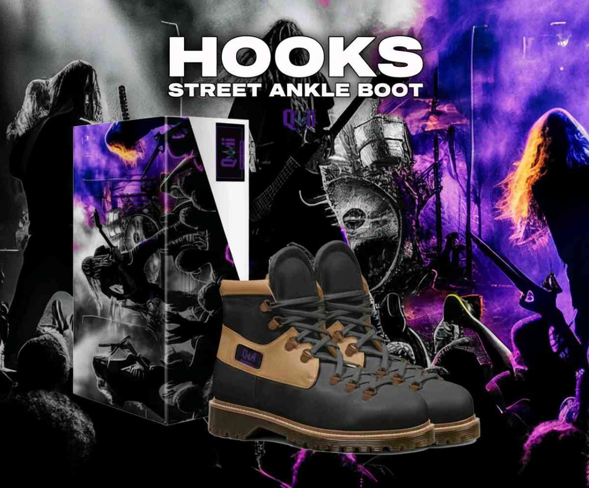 LIMITED EDITION Qwii Hooks Street Ankle Boot - Atlanta, Georgia - FleaMarketBay