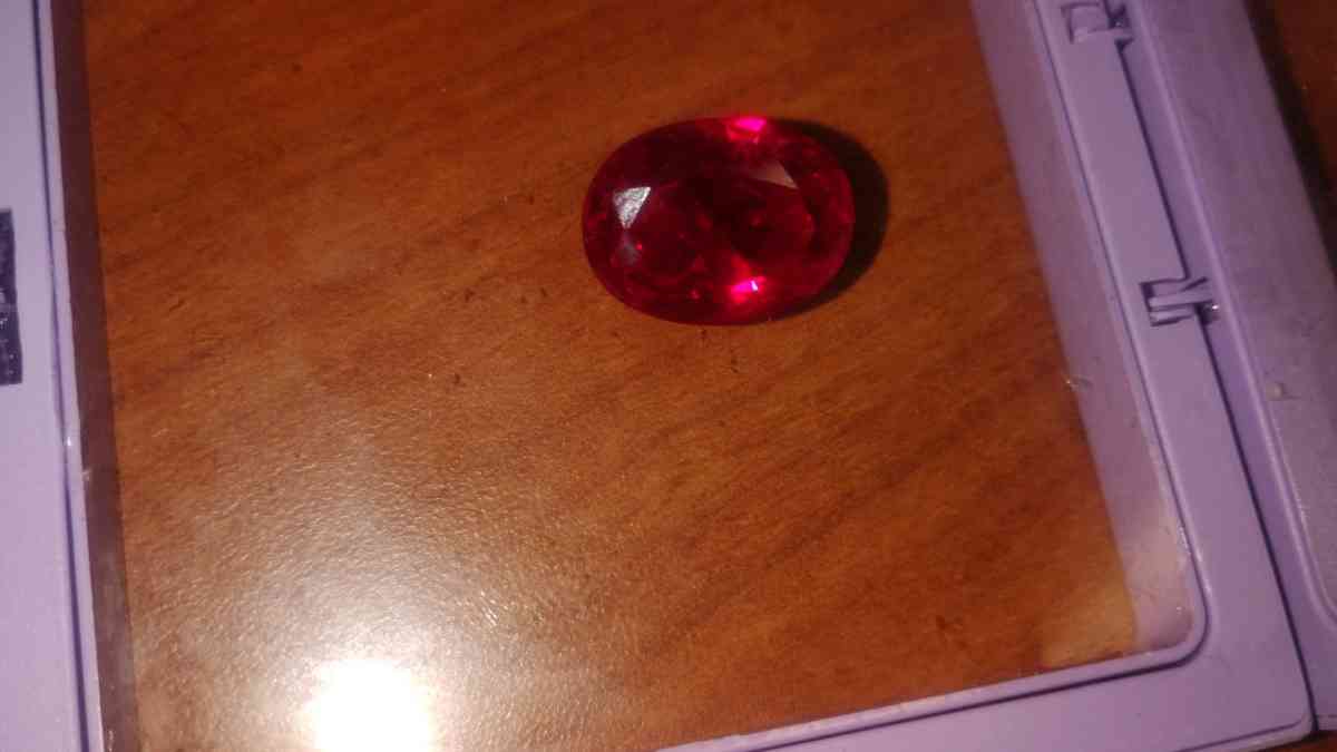 12 Carat Lab Grown Ruby - Atlanta, Georgia - FleaMarketBay