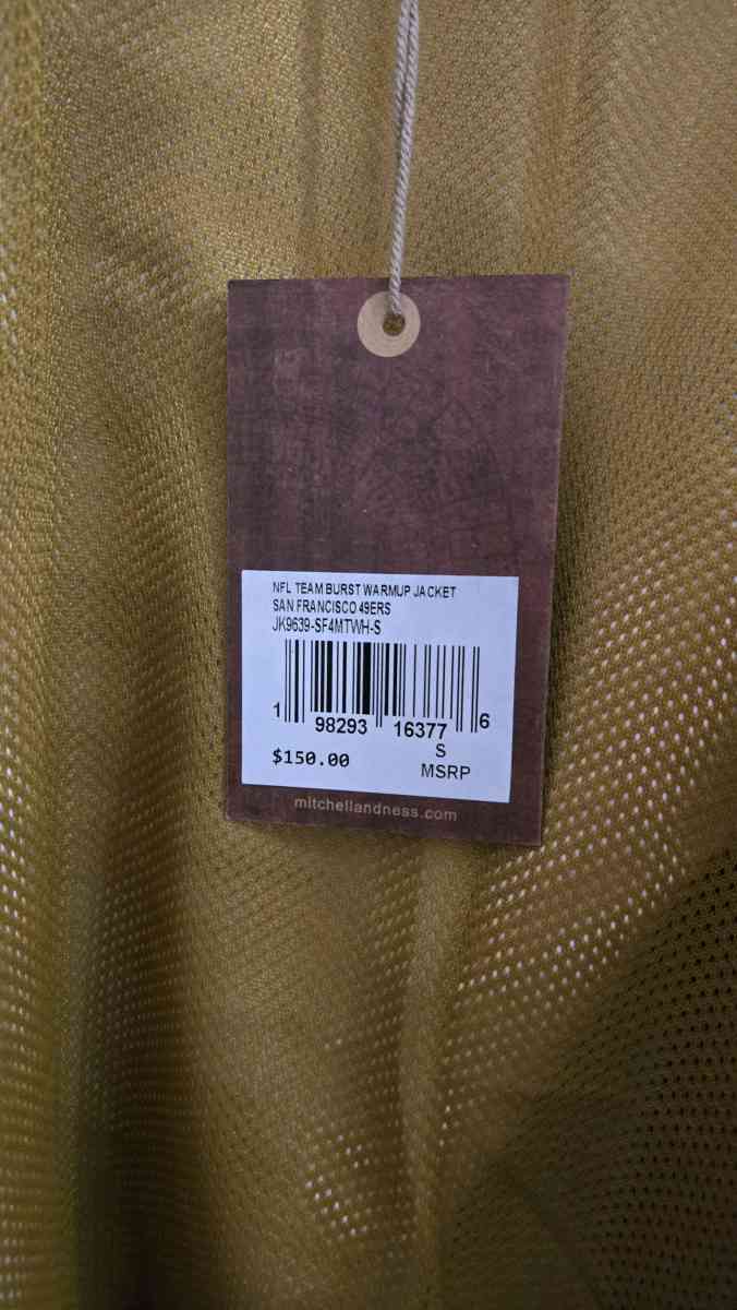 Mitchelle and Ness san Francisco 49ers jacket - Los Angeles, California - FleaMarketBay