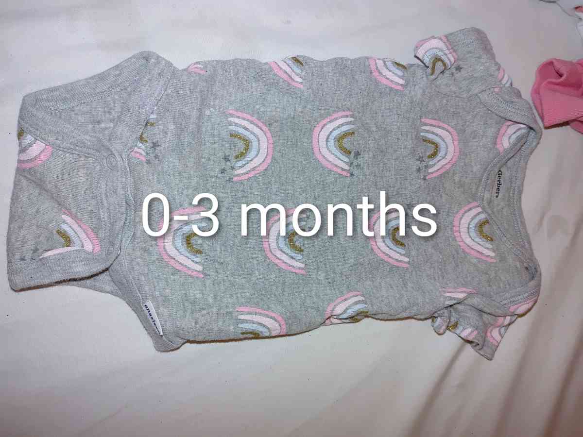 Geber infant girls onesies - Alachua, Florida - FleaMarketBay
