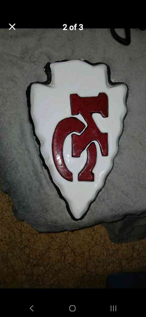 kc chiefs plaque - Olathe, Kansas - FleaMarketBay