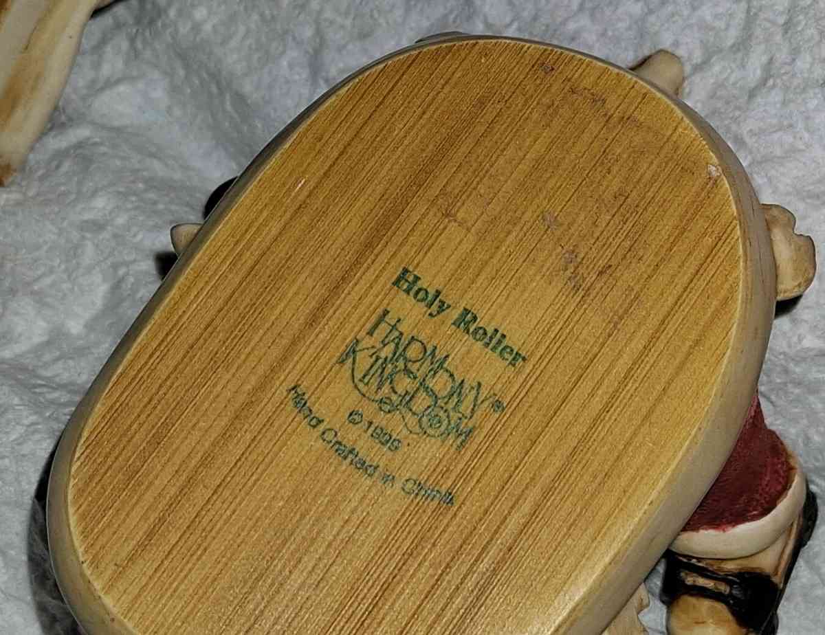 Harmony Kingdom collection 1999 Holy Roller - Kent, Ohio - FleaMarketBay
