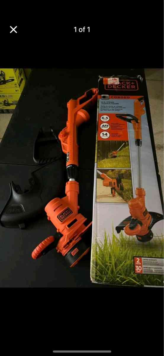 black and decker corded edge trimmer - Houston, Texas