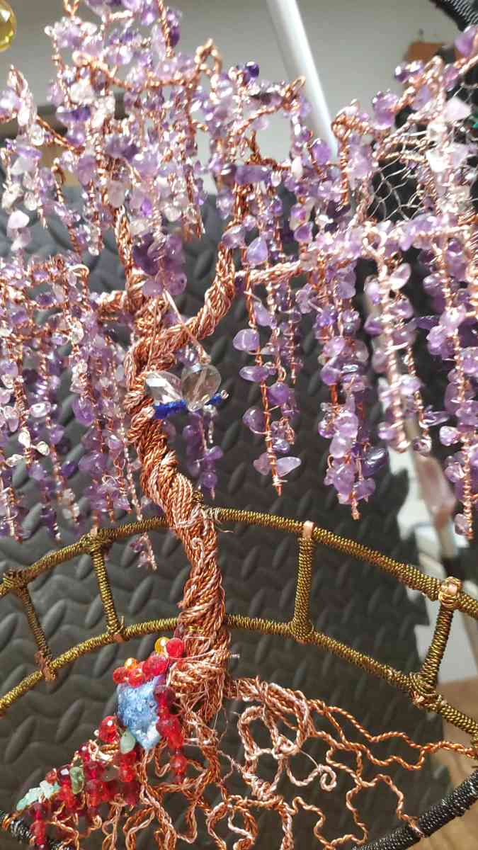 hanging decorative suncatcher tree - Brighton, Colorado