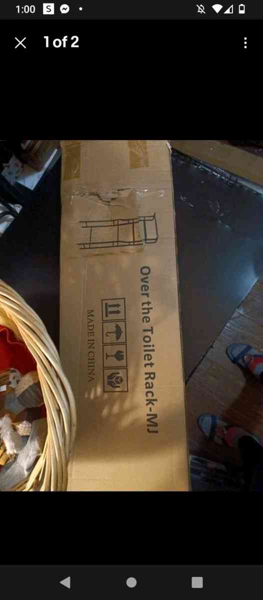 over the toilet 3 tier storage organizer - Wadsworth, Ohio - FleaMarketBay