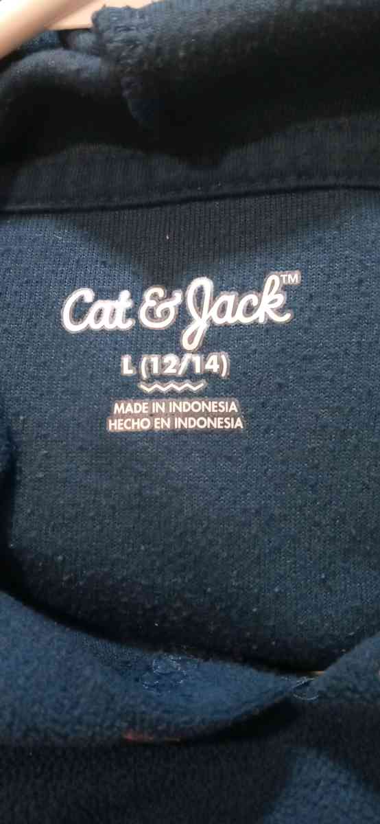 Youth Fleece Hoodie Large - Dane, Wisconsin - FleaMarketBay