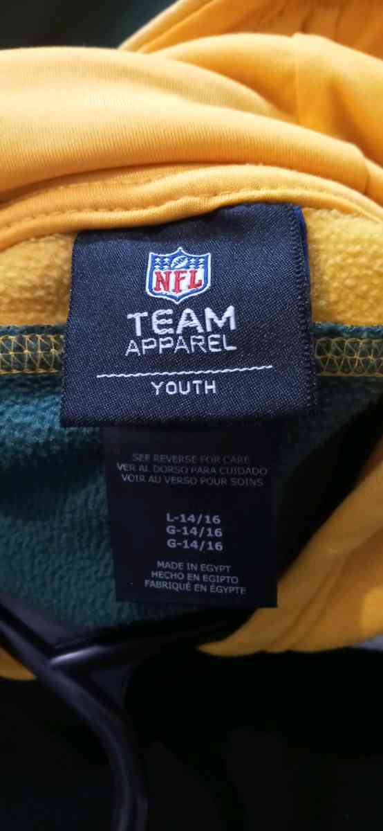 Youth Large Lightweight Green Bay Packers Hoodie - Dane, Wisconsin - FleaMarketBay