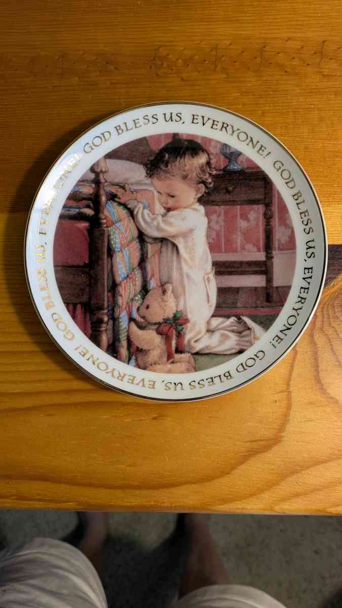 The American Greetings 6 Christmas Blessings Collector Plate - Phoenix, Arizona