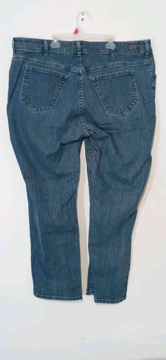 Womens Plus Size Tapered Jeans 24w - Dane, Wisconsin - FleaMarketBay