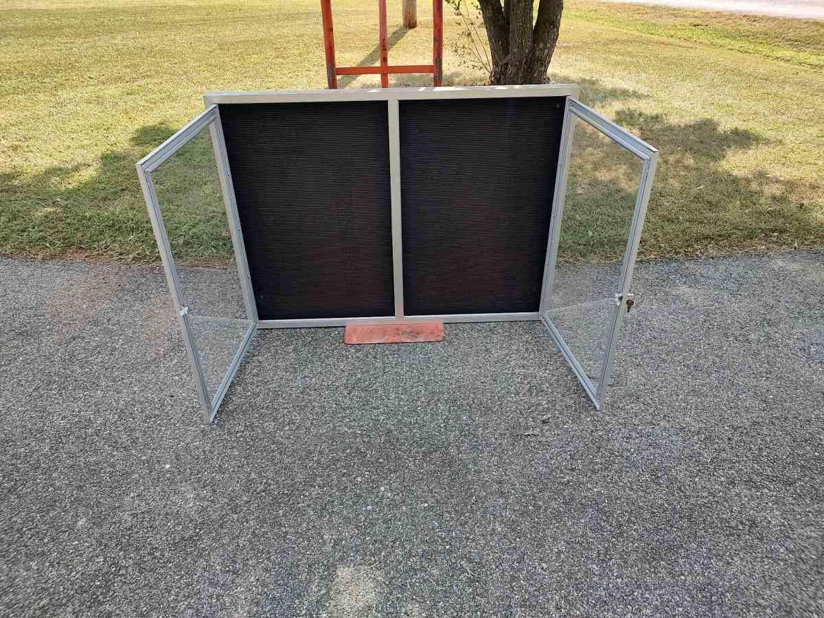 wall case display with letters and keys  for a Business - Glade Hill, Virginia
