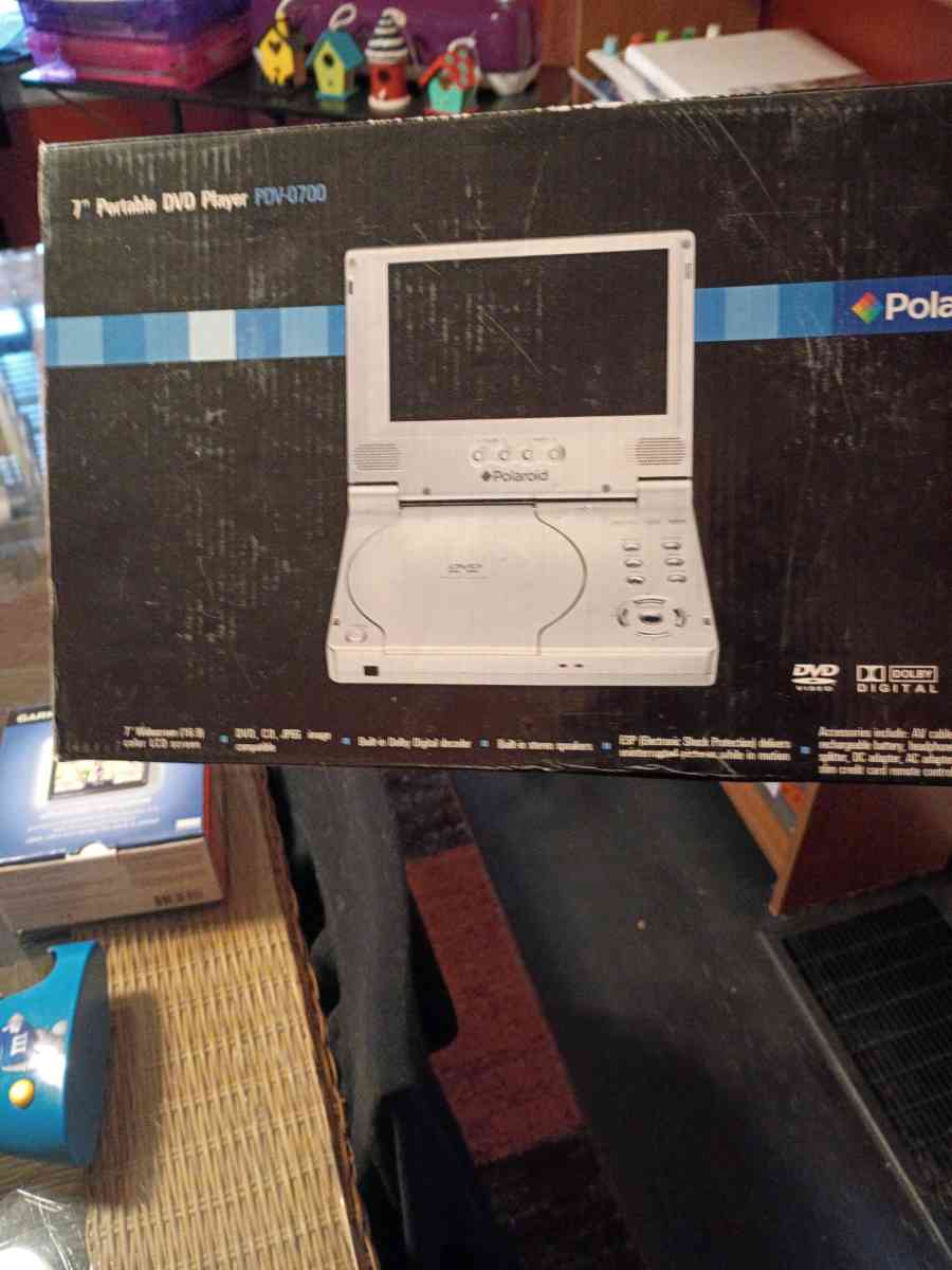 7 Inch Polaroid Portable Dvd Player Never Used - Bellevue, Kentucky