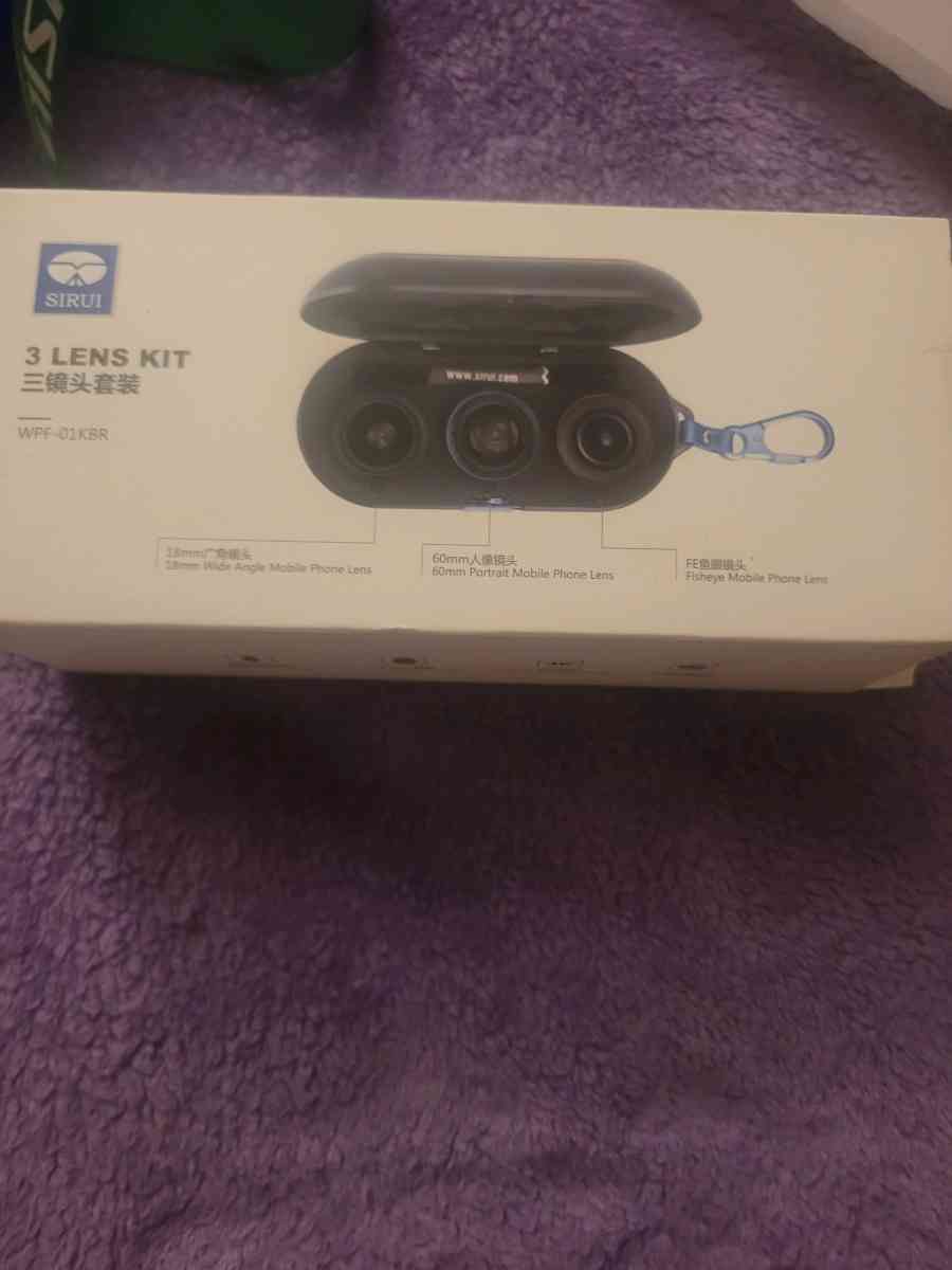 3 lens kit for mobile phones - Carbondale, Illinois - FleaMarketBay