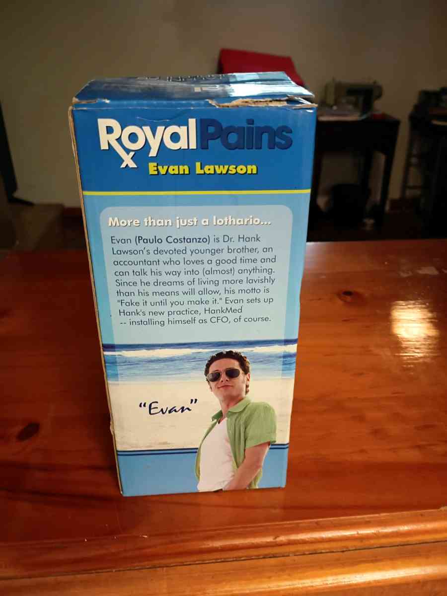 Royal Pains Evan Lawson Bobble Head - Bellevue, Kentucky - FleaMarketBay