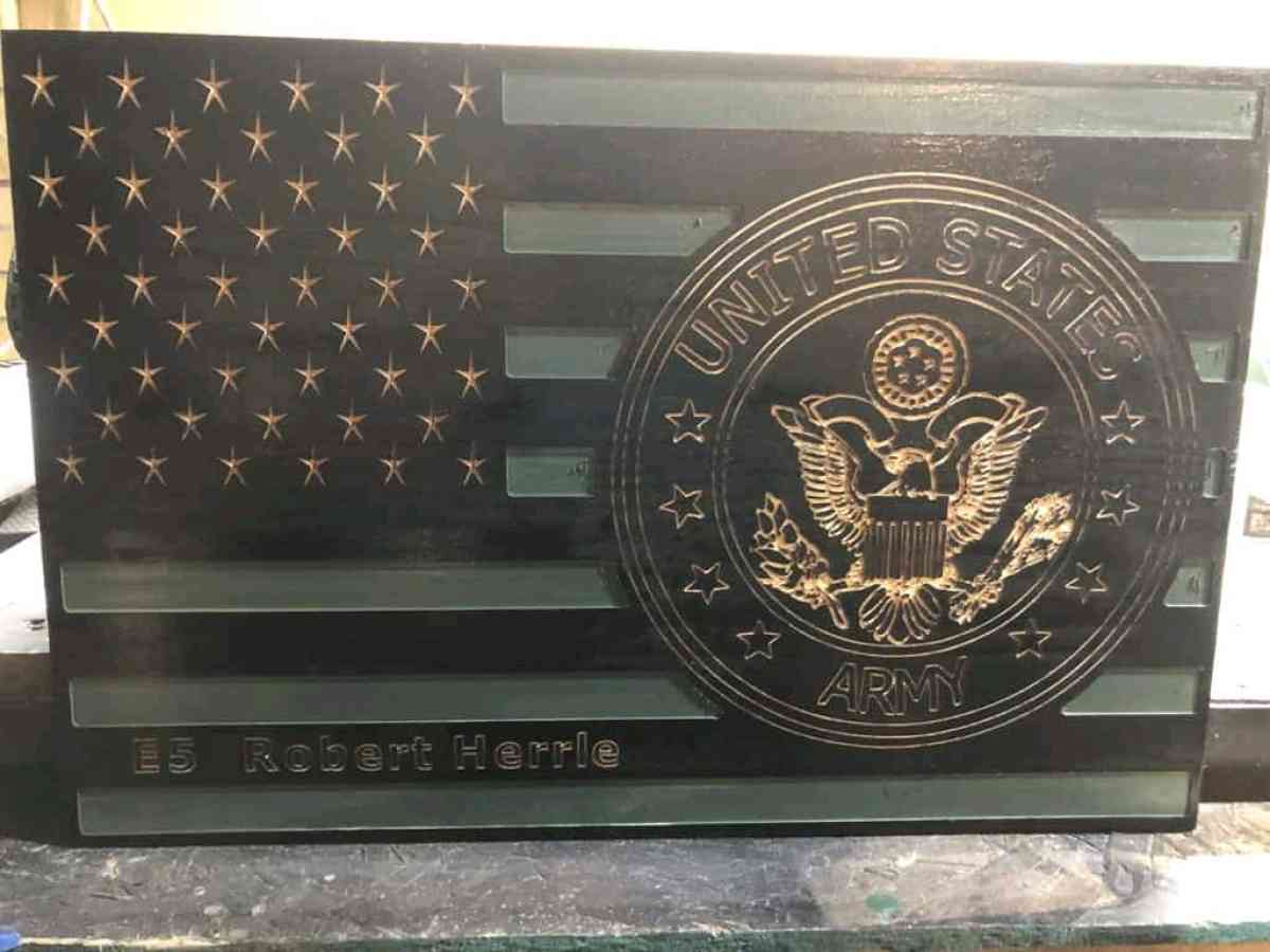 16x24 custom army black and army green flag - Butler, Pennsylvania