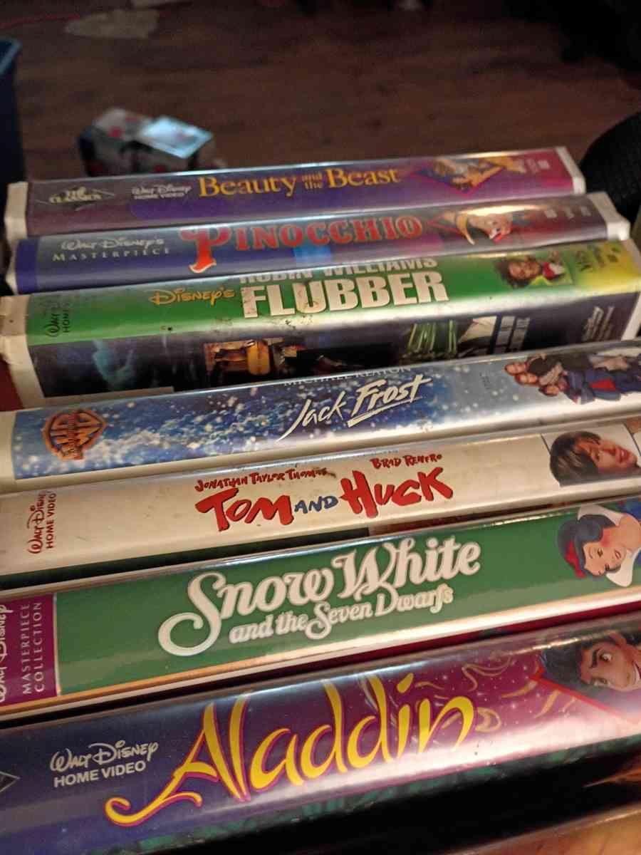 30 Walt Disney Movies And 34 Vhs Movies - Bellevue, Kentucky - FleaMarketBay