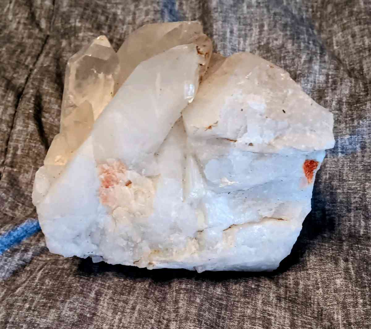 Natural Clear Quartz Crystal Cluster - Tiffin, Ohio - FleaMarketBay