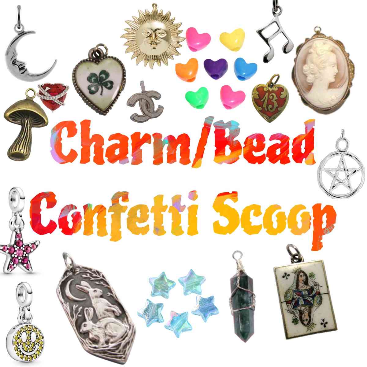 Charm and Bead Confetti Scoop - San Antonio, Texas