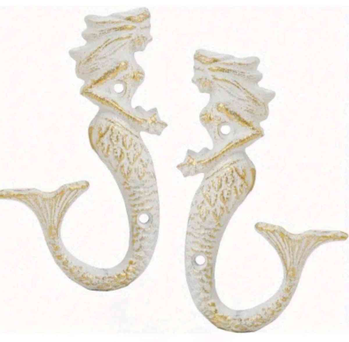 Set of 2 Cast Iron Mermaid Hooks - Palm Bay, Florida