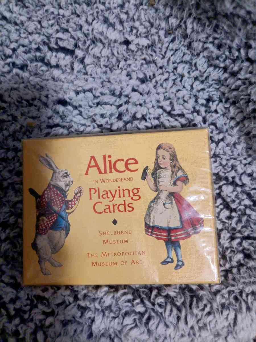 Alice And Wonderland Playing Cards - Camden, Ohio - FleaMarketBay