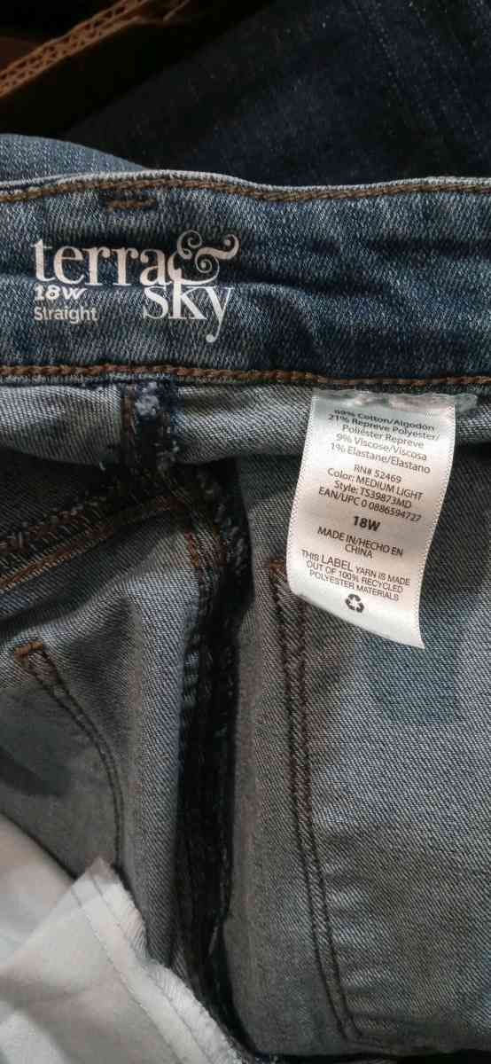 Womens Denim Jeans 18w - Dane, Wisconsin - FleaMarketBay