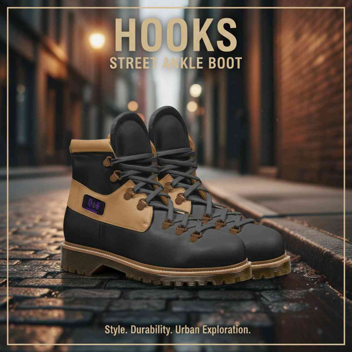 LIMITED EDITION Qwii Hooks Street Ankle Boot - Atlanta, Georgia