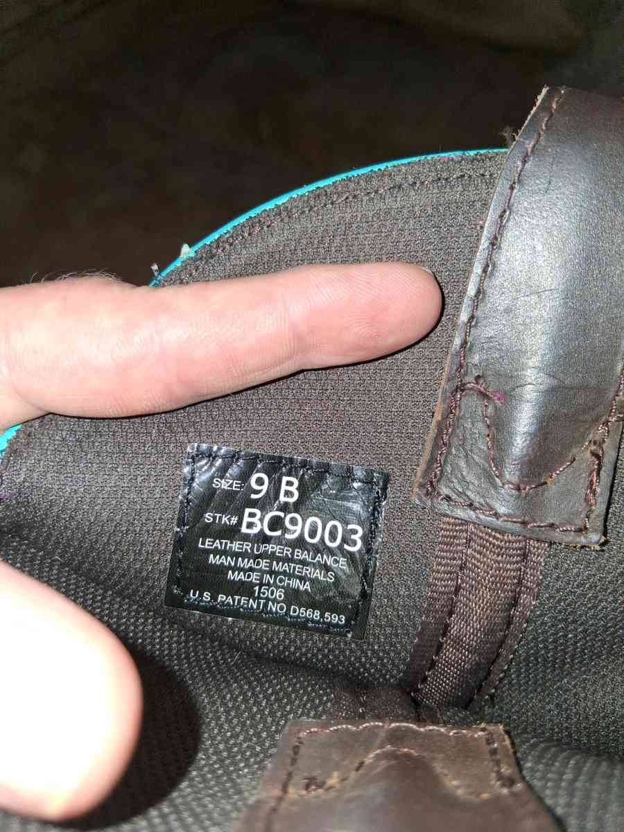 Womens Justin Gypsy Brown Leather Teal Boots s 9B - Commerce, Georgia - FleaMarketBay