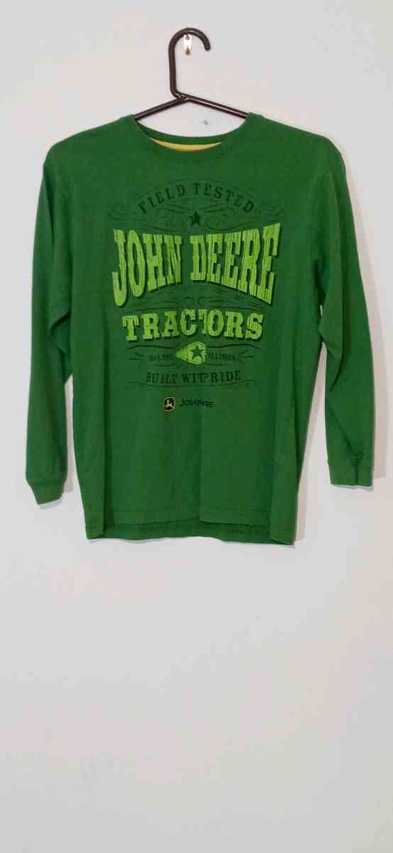 Youth Long Sleeve John Deere Tshirt - Dane, Wisconsin