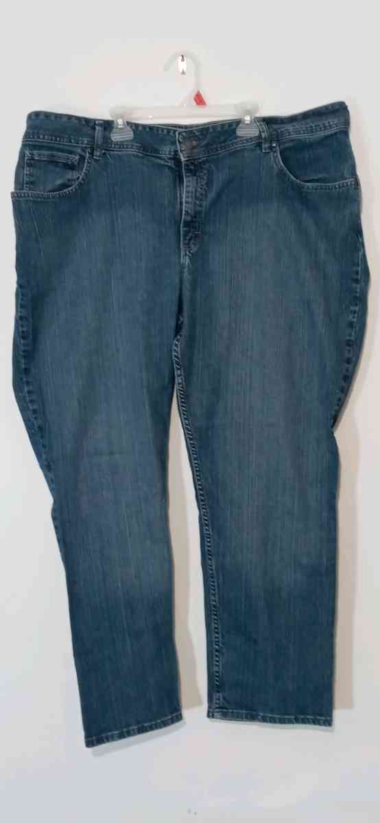Womens Plus Size Tapered Jeans 24w - Dane, Wisconsin
