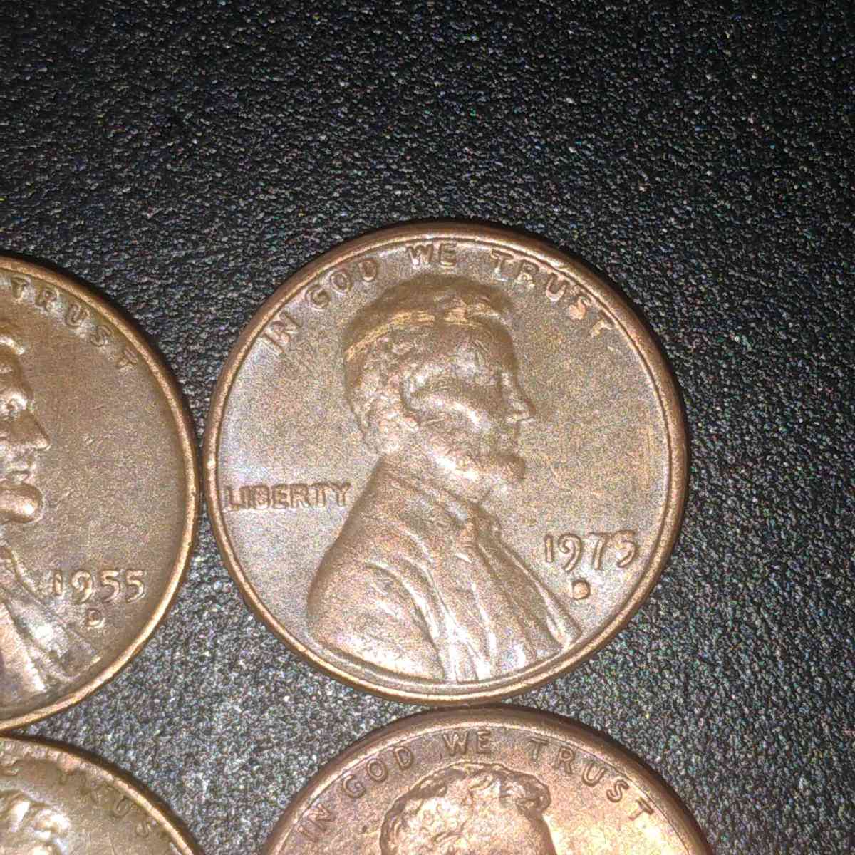 4 PENNY CENT 1955 65 75 1985 - Everson, Washington - FleaMarketBay