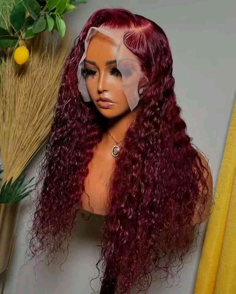 RedBurgundy Synthetic Wig - Orlando, Florida - FleaMarketBay