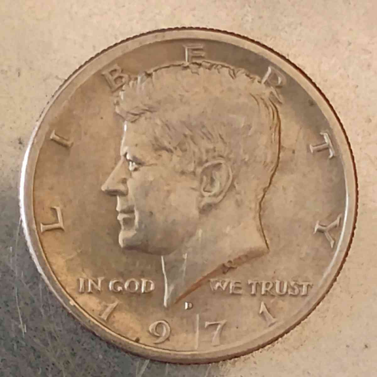 1971 D HALF DOLLAR - Everson, Washington