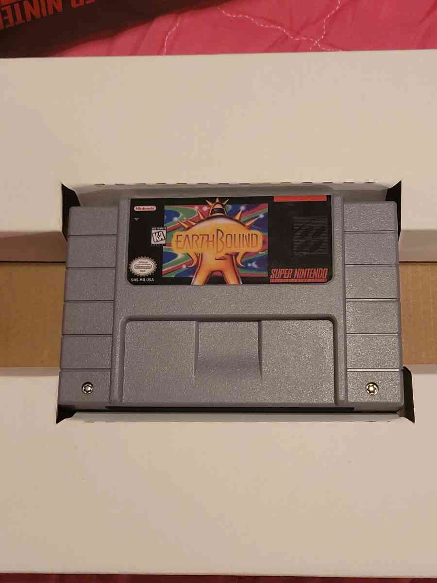 Earthbound SNES Game with Big Box and Manual - Tulsa, Oklahoma - FleaMarketBay