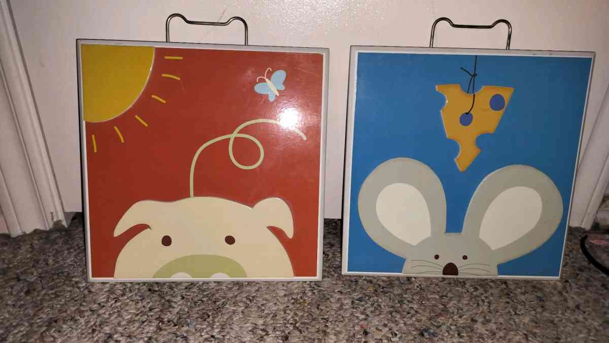 Adorable Animal Wall Plaques - Houston, Texas