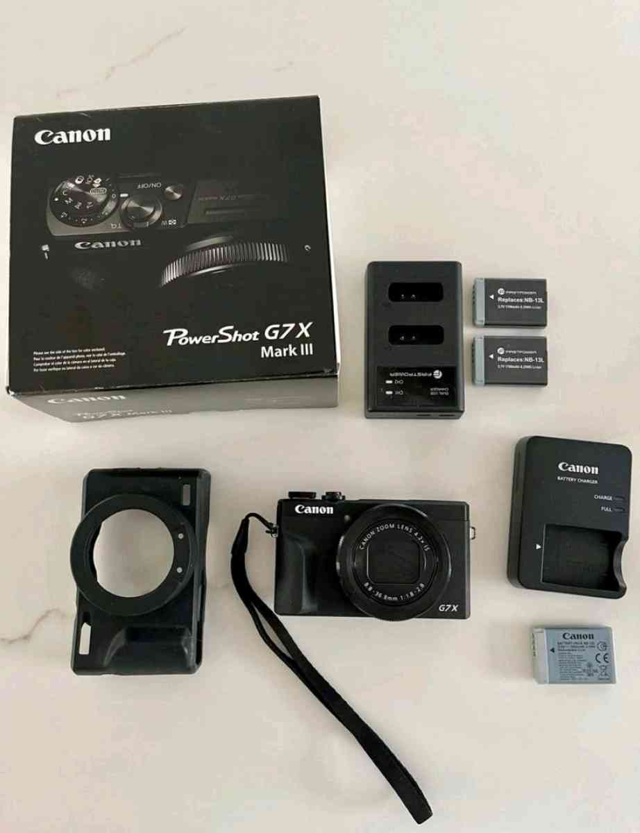 Canon powershot G7x mark ii