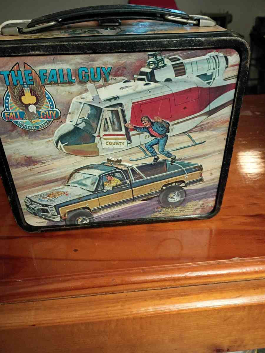 Fall Guy Lunch Box With Thermos - Bellevue, Kentucky - FleaMarketBay