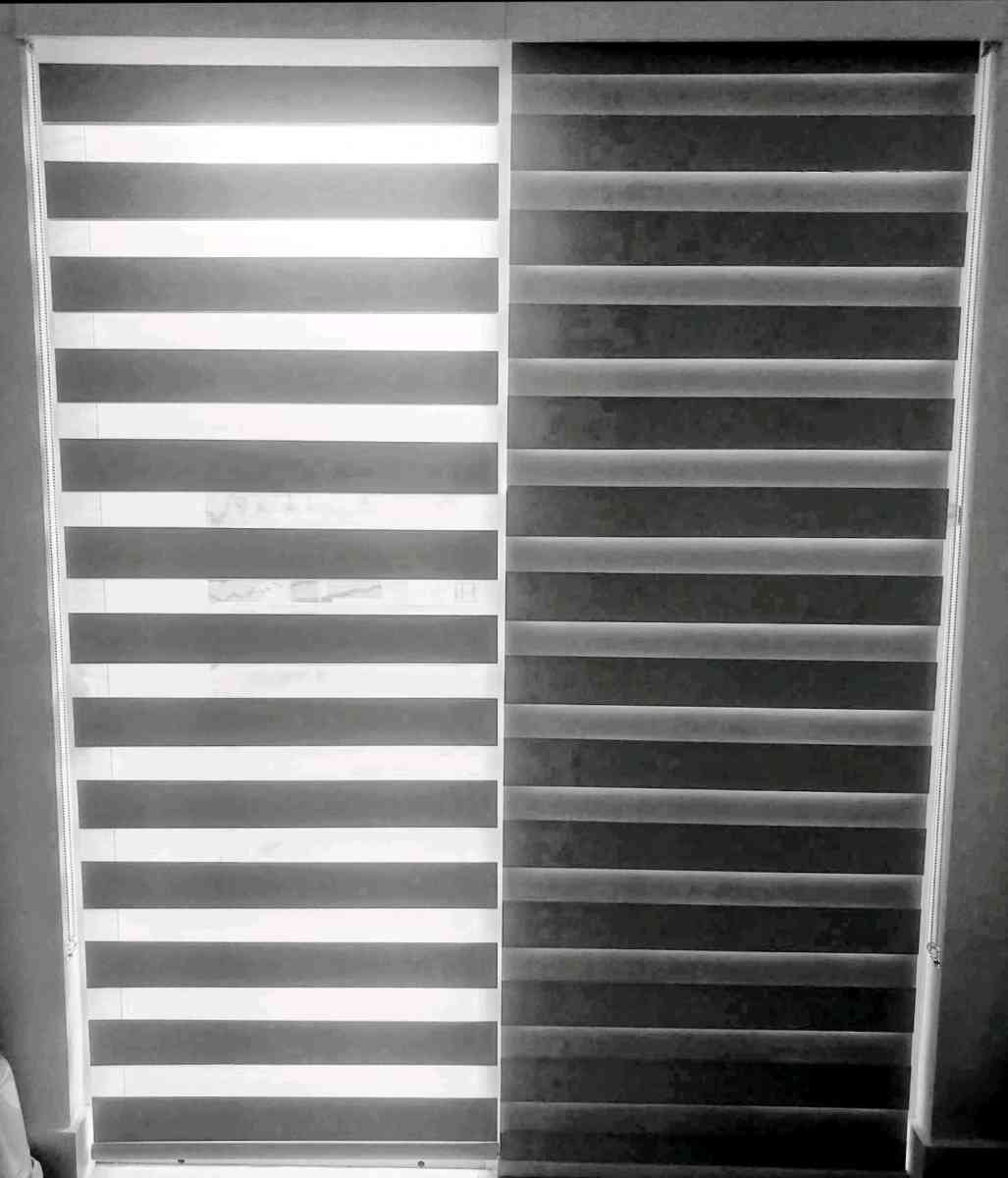 zebra Shades Roller shades screen o blackout blinds - Miami, Florida - FleaMarketBay