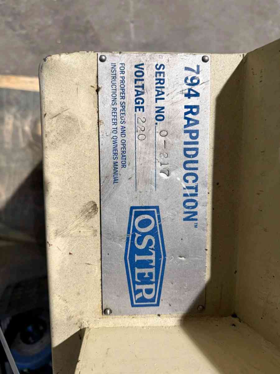 Oster rapiduction pipe threader - Freeport, New York - FleaMarketBay