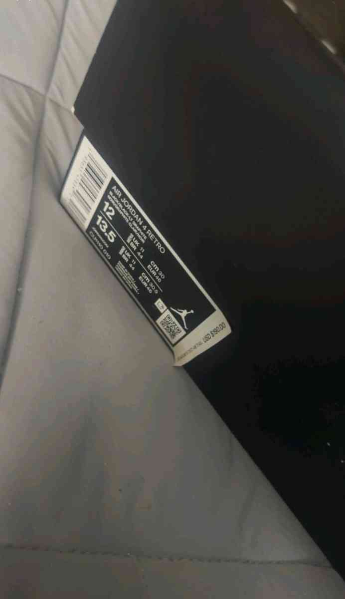 Jordan 4 retro black cats size 12 new - Orlando, Florida - FleaMarketBay