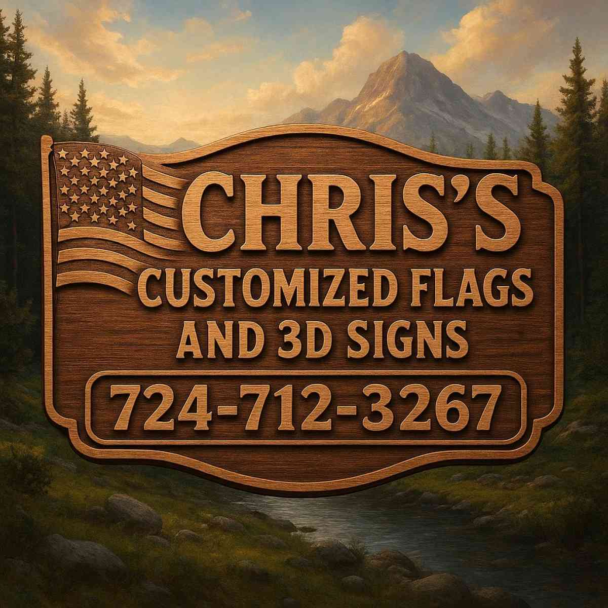 16x24 custom flags - Butler, Pennsylvania