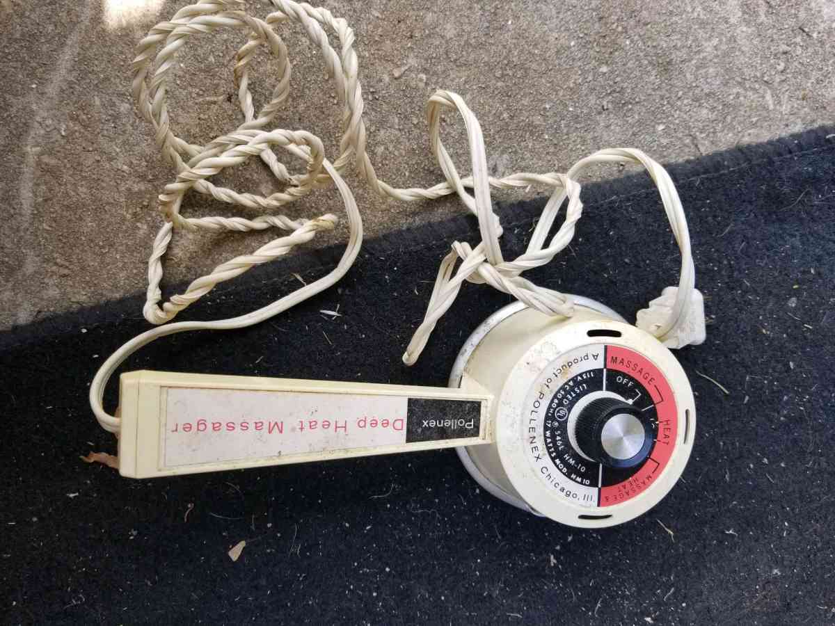 vintage deep heat massager - Donalds, South Carolina - FleaMarketBay