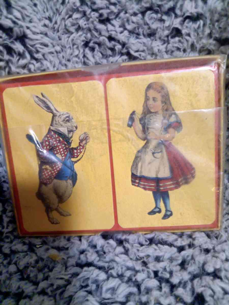 Alice And Wonderland Playing Cards - Camden, Ohio