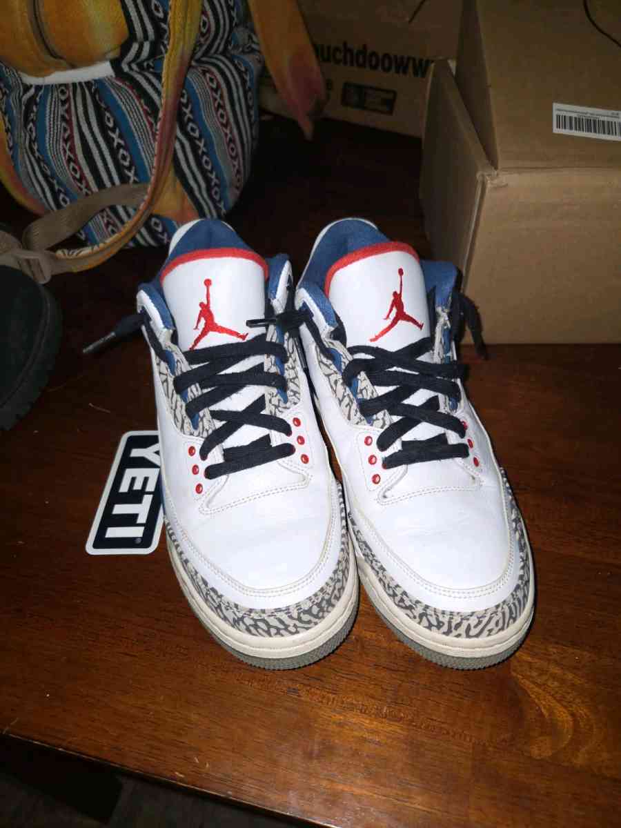 JORDAN 3 OG TRUE BLU - Broken Arrow, Oklahoma - FleaMarketBay