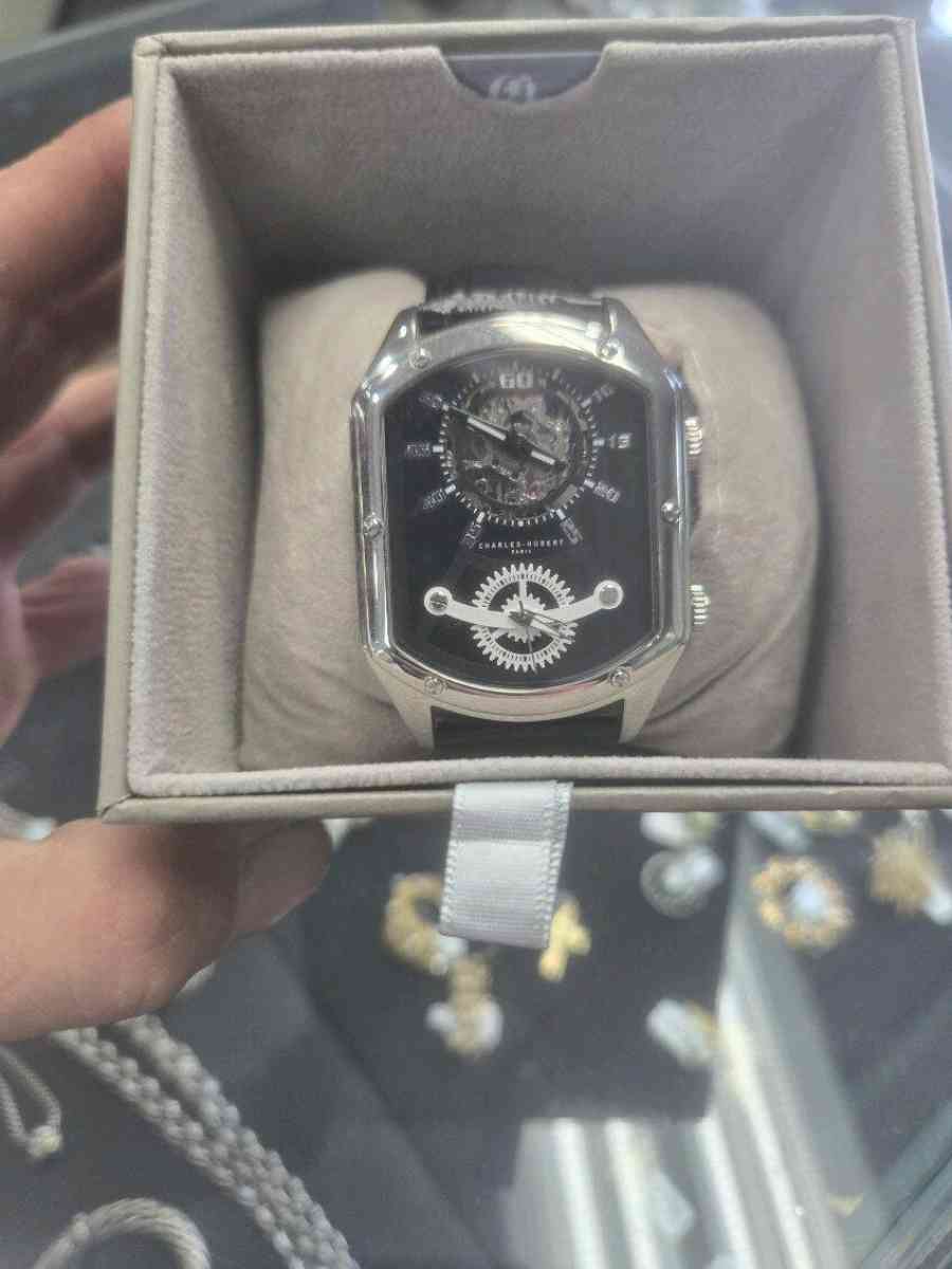 USED LIKE NEW MENS CHARLES HUBERT PARIS MENS  WATCH - Kansas City, Kansas - FleaMarketBay