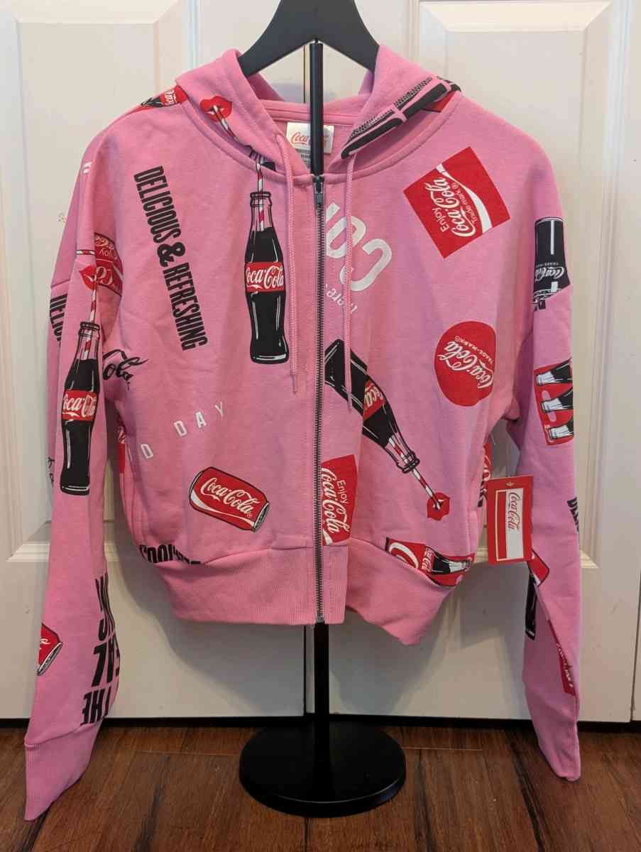 Pink CocaCola zip up