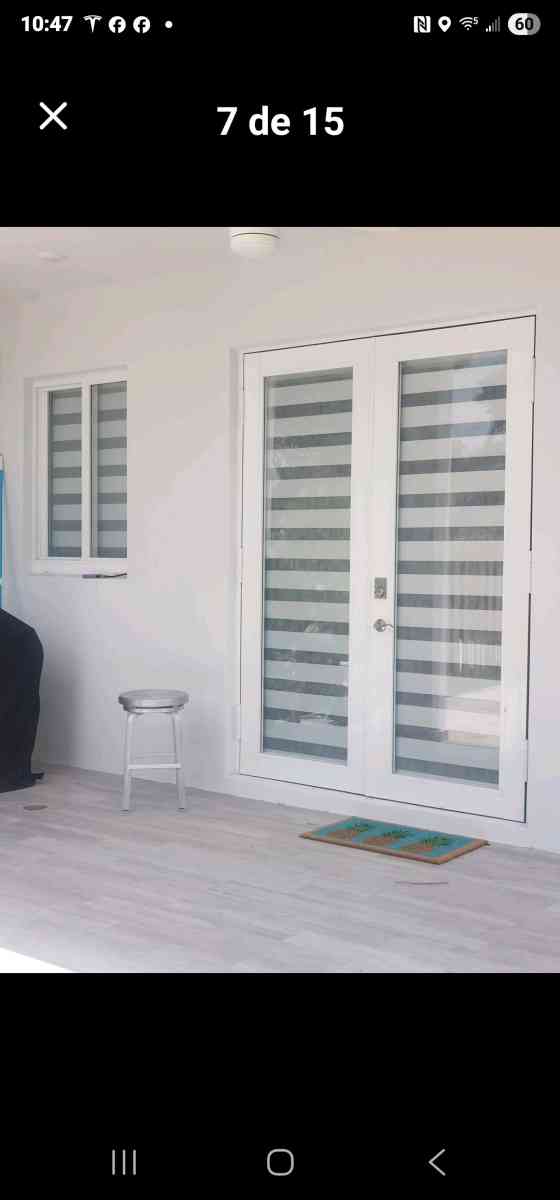 zebra Shades Roller shades screen o blackout blinds - Miami, Florida - FleaMarketBay